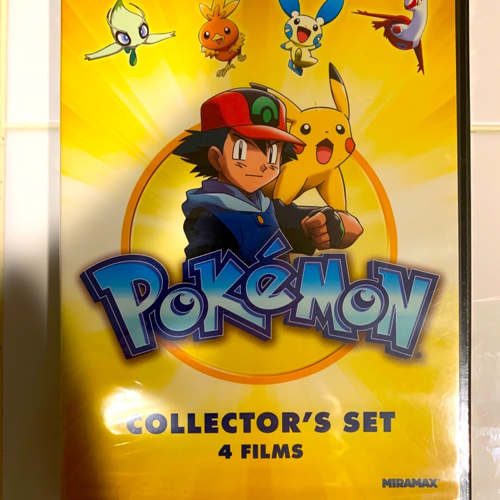 Pokémon 4 film movie collection